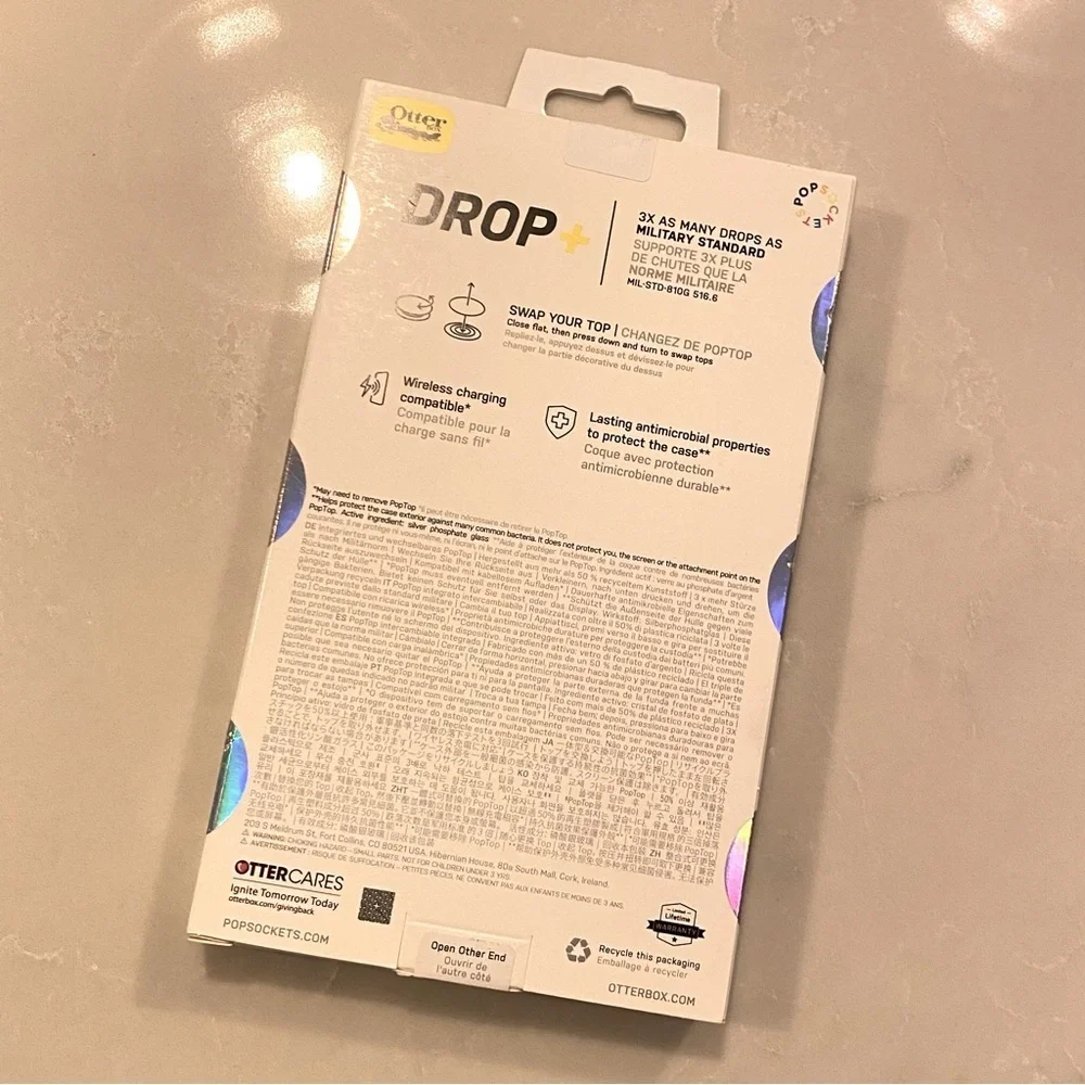 NEW OtterBox iPhone 14 Plus + Pop Symmetry Case - Flowerrama